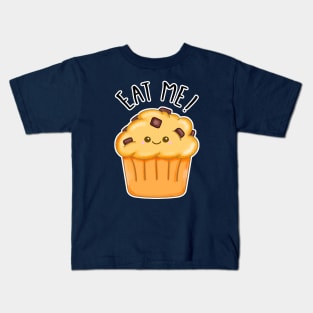 Kawaii Chocolate Chip Muffin. Eat Me Kids T-Shirt